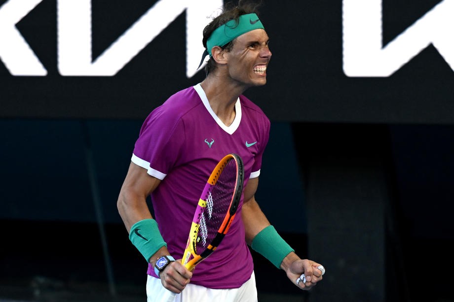 Nadal poslije pet setova u polufinalu Australian opena