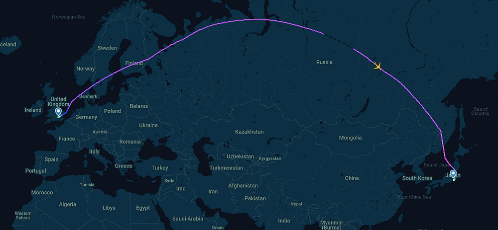 Rusija zatvorila vazdušni prostor za britanske letove, uključujući tranzit