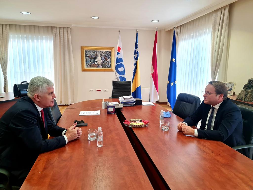 Čović: Ubrzati evropski put Bosne i Hercegovine, stabilizacija nužna