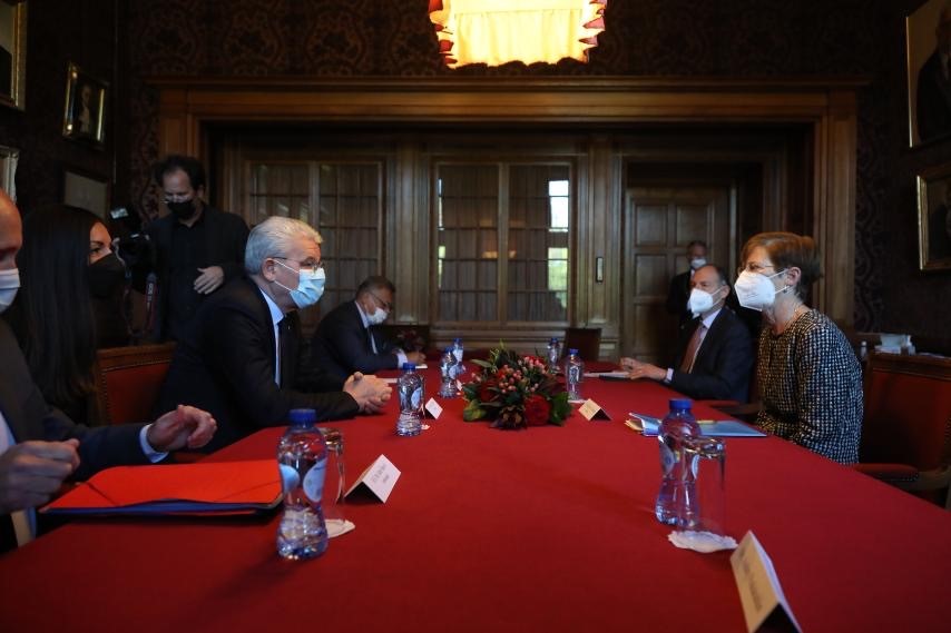 Predsjedavajući Predsjedništva BiH se sastao sa predsjednicom Međunarodnog suda pravde u Haagu