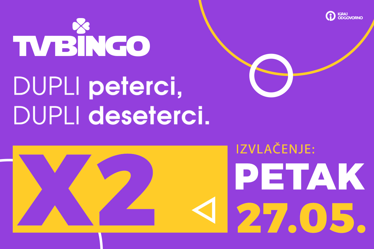 TV Bingo: U narednom kolu igrače očekuju dupli iznosi dobitaka