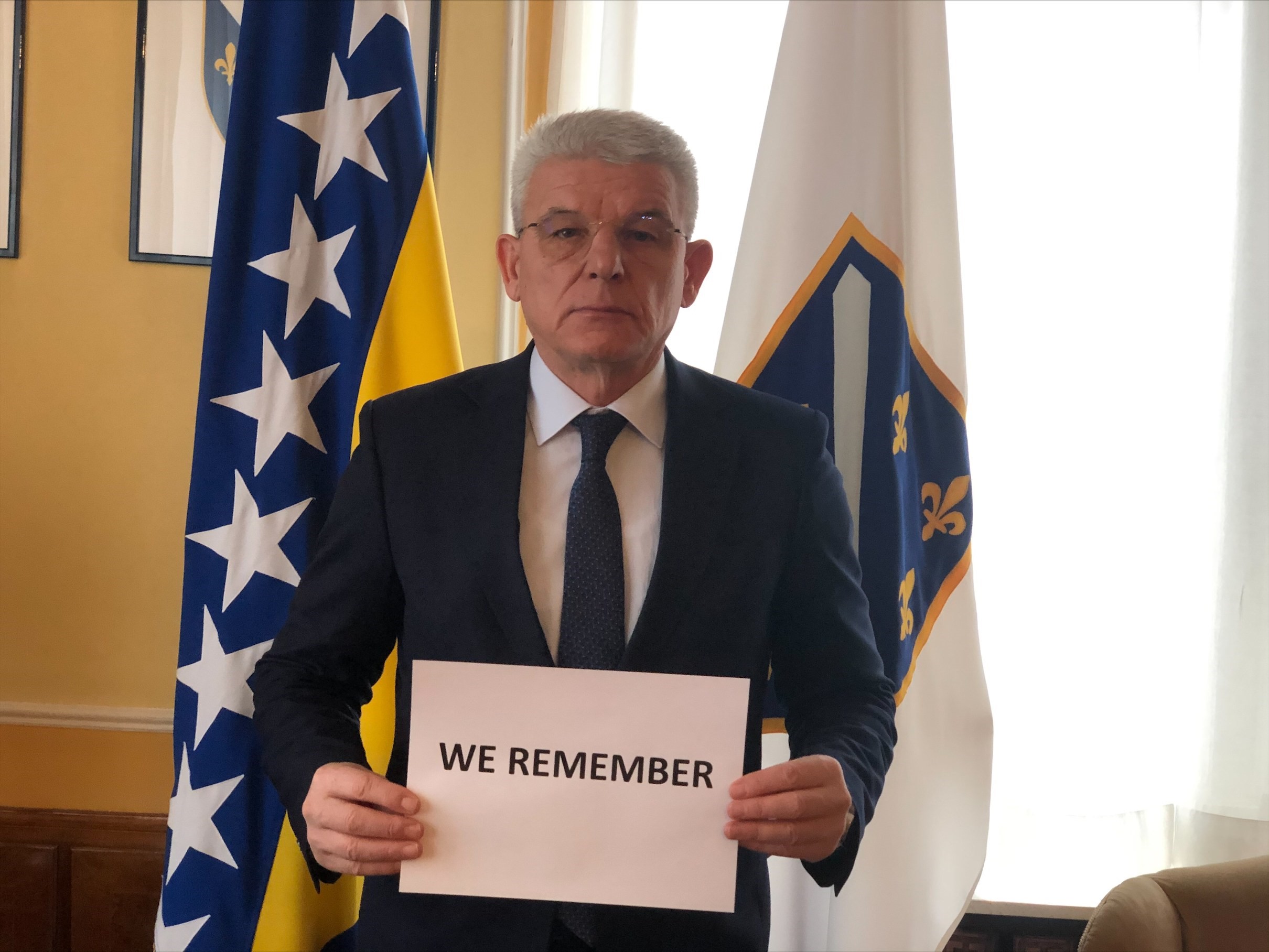 Džaferović: Sjećanje na žrtve holokausta obavezuje nas na borbu za odbranu civilizacijskih vrijednosti