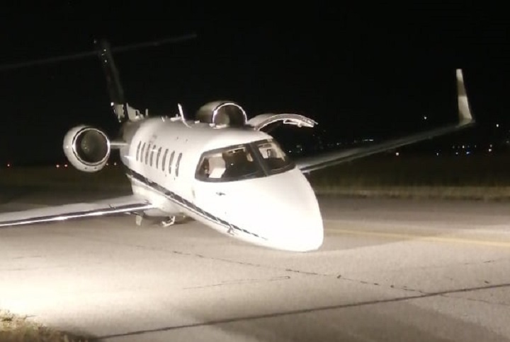 Oštećen avion Vlade Crne Gore, nema povrijeđenih