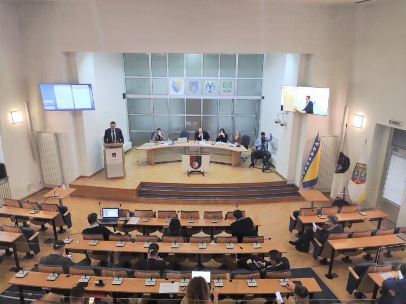 Skupština KS donijela odluku o privremenom finansiranju do 31. marta 2022.