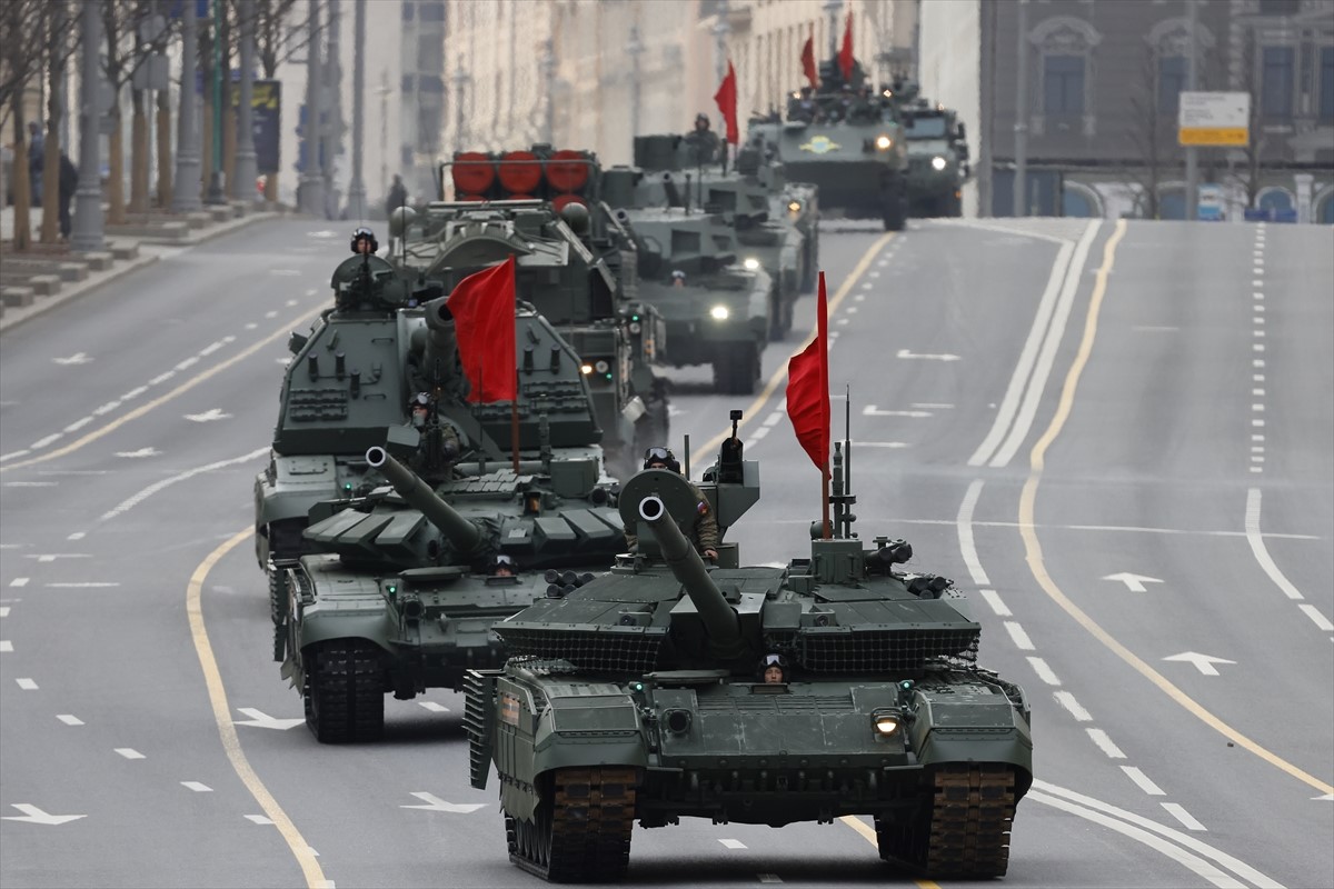 Proba vojne parade povodom Dana pobjede u Moskvi