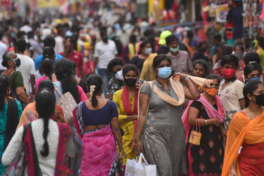 U Indiji najveći dnevni broj zaraženih koronavirusom u tri sedmice