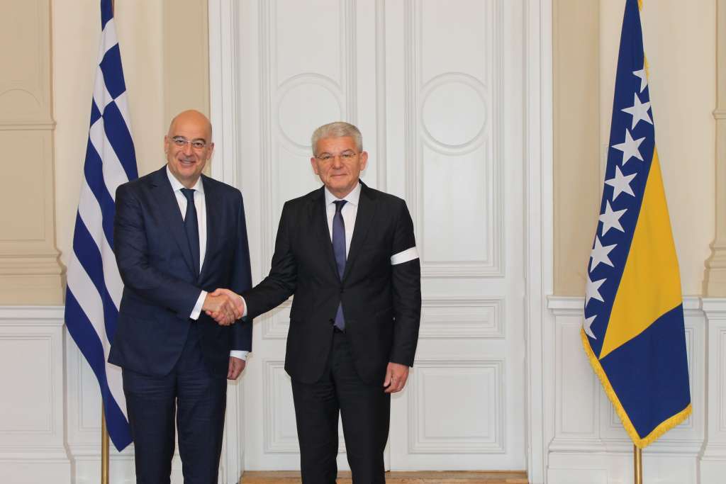 Džaferović primio ministra vanjskih poslova Grčke Dendiasa