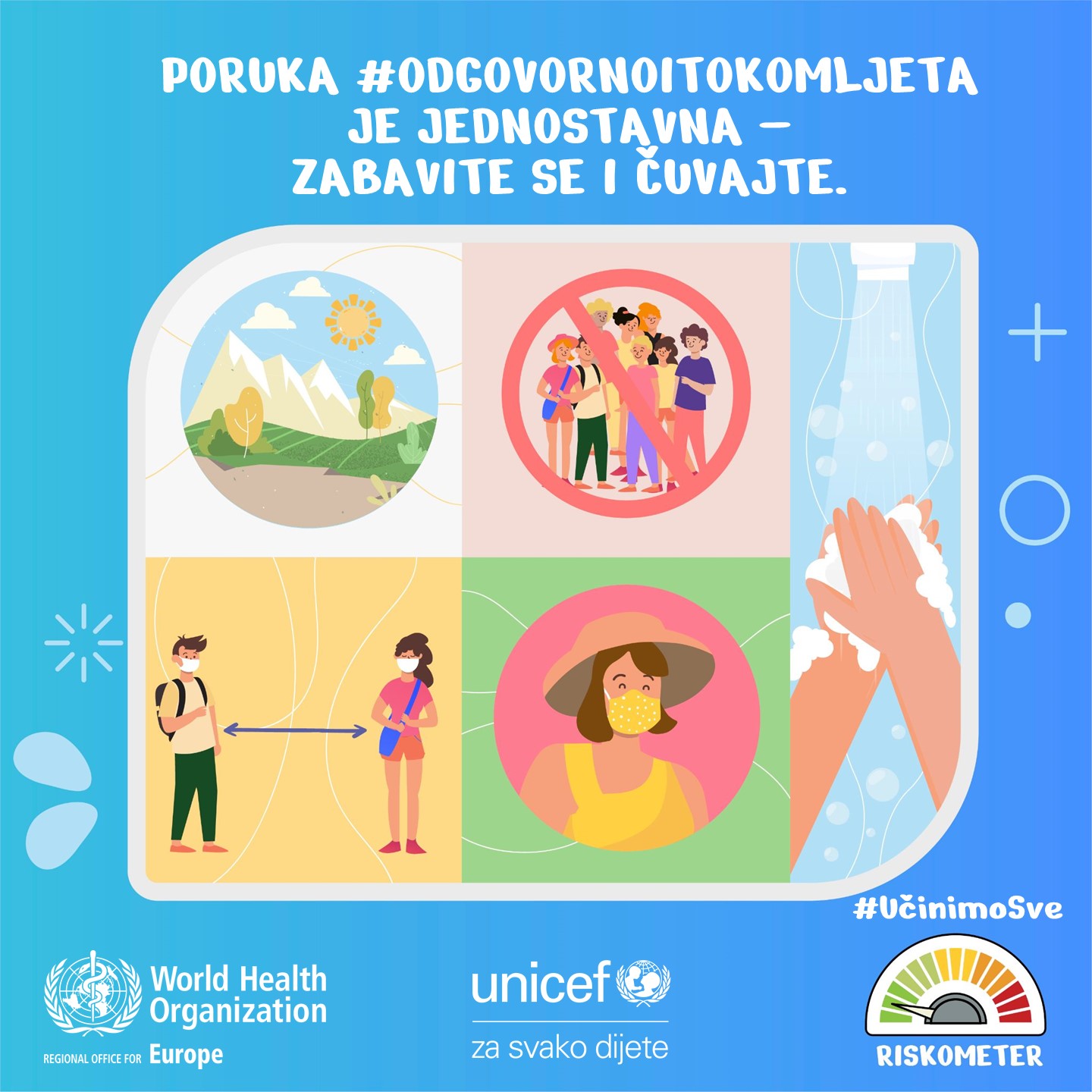 SZO/BiH i UNICEF BiH pozivaju građane da budu odgovorni i tokom ljeta