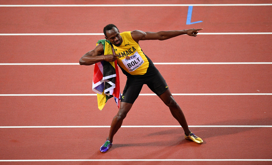 Usain Bolt želi svoju poznatu pozu za slavlje pretvoriti u svoj zaštitni znak