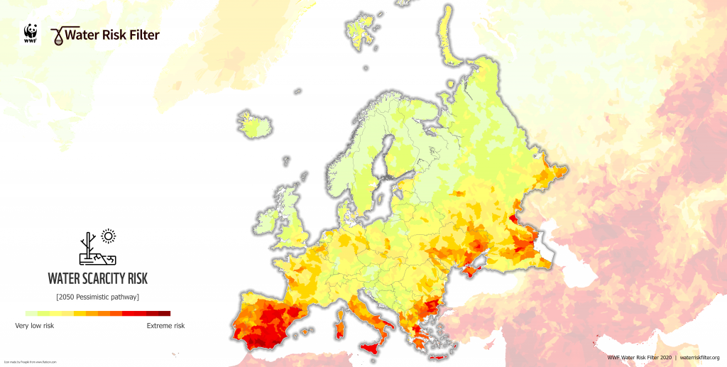 Preko 17 posto ljudi u Europi moglo bi osjetiti nestašicu vode do 2050.