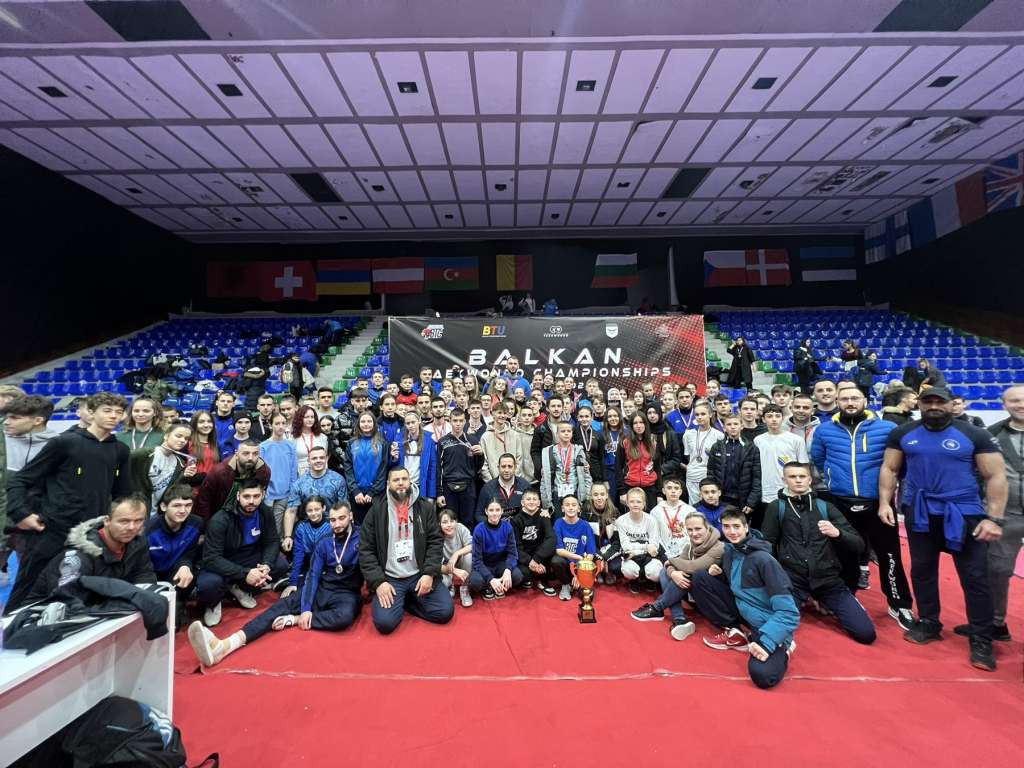 Bosna i Hercegovina ekipno prvoplasirana na Balkanom taekwondo prvenstvu