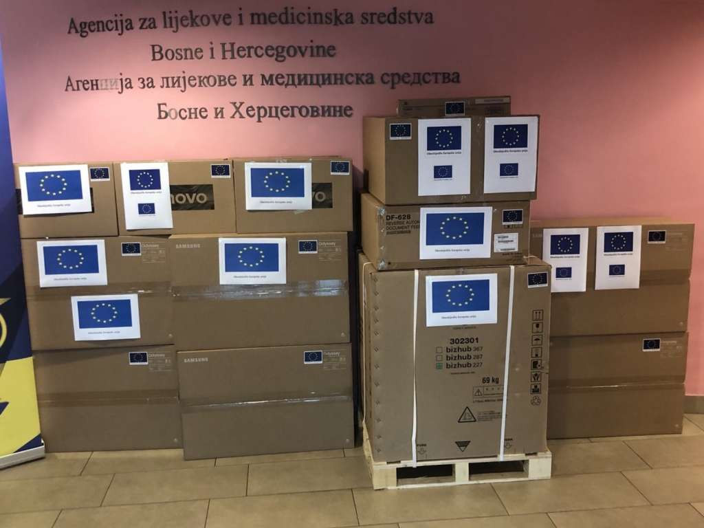 EU jača kapacitete Agencije za lijekove i medicinska sredstva BiH donacijom IT opreme
