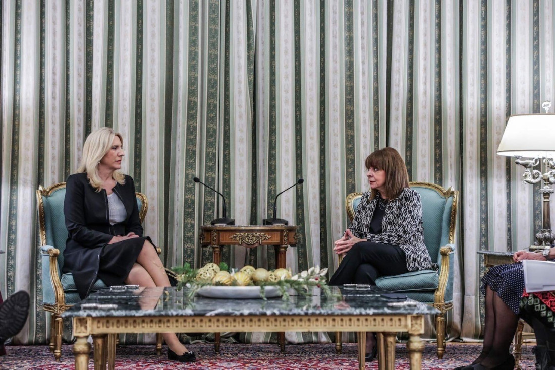 Predsjedavajuća Predsjedništva BiH u posjeti grčkoj predsjednici