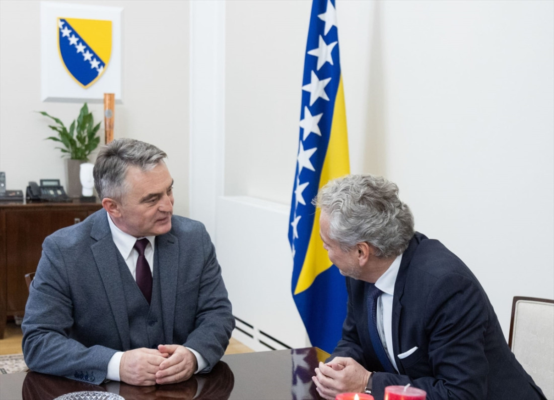 Komšić sa Sattlerom: Četrnaest evropskih prioriteta za BiH treba biti program vlasti na svim nivoima