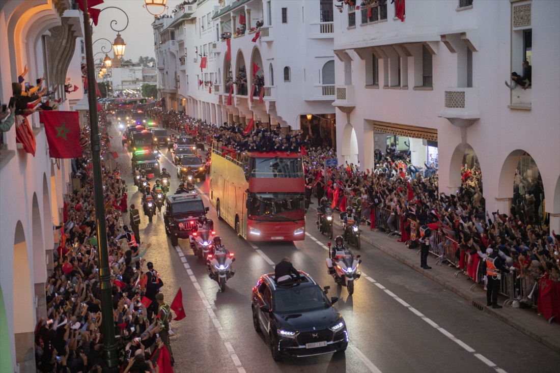 Hiljade Marokanaca u Rabatu dočekali svoju fudbalsku reprezentaciju