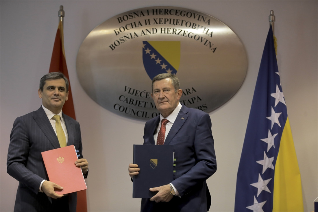 BiH i Crna Gora potpisale memorandum o saradnji na izgradnji međudržavnog mosta