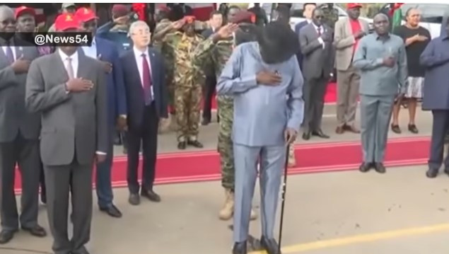 Rasprava širom Afrike nakon što se vođa J. Sudana pomokrio uživo na TV-u