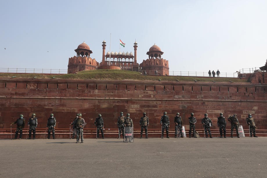 Policija osigurava Crvenu tvrđavu, poljoprivrednici najavljuju nastavak protesta