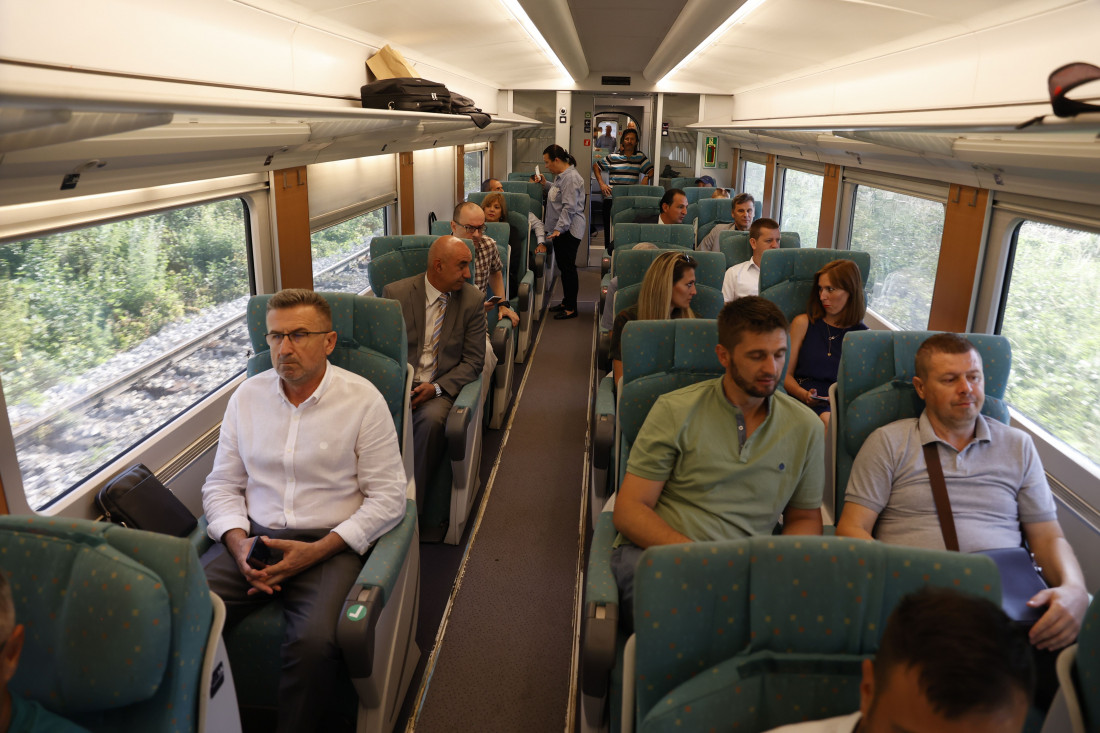 Iz Sarajeva nakon gotovo deset godina prekida krenuo voz za Ploče