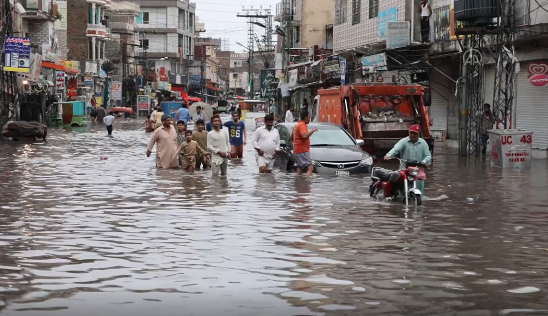 Poplavljen grad Rawalpindi, monsunske kiše zagorčavaju živote Pakistanaca