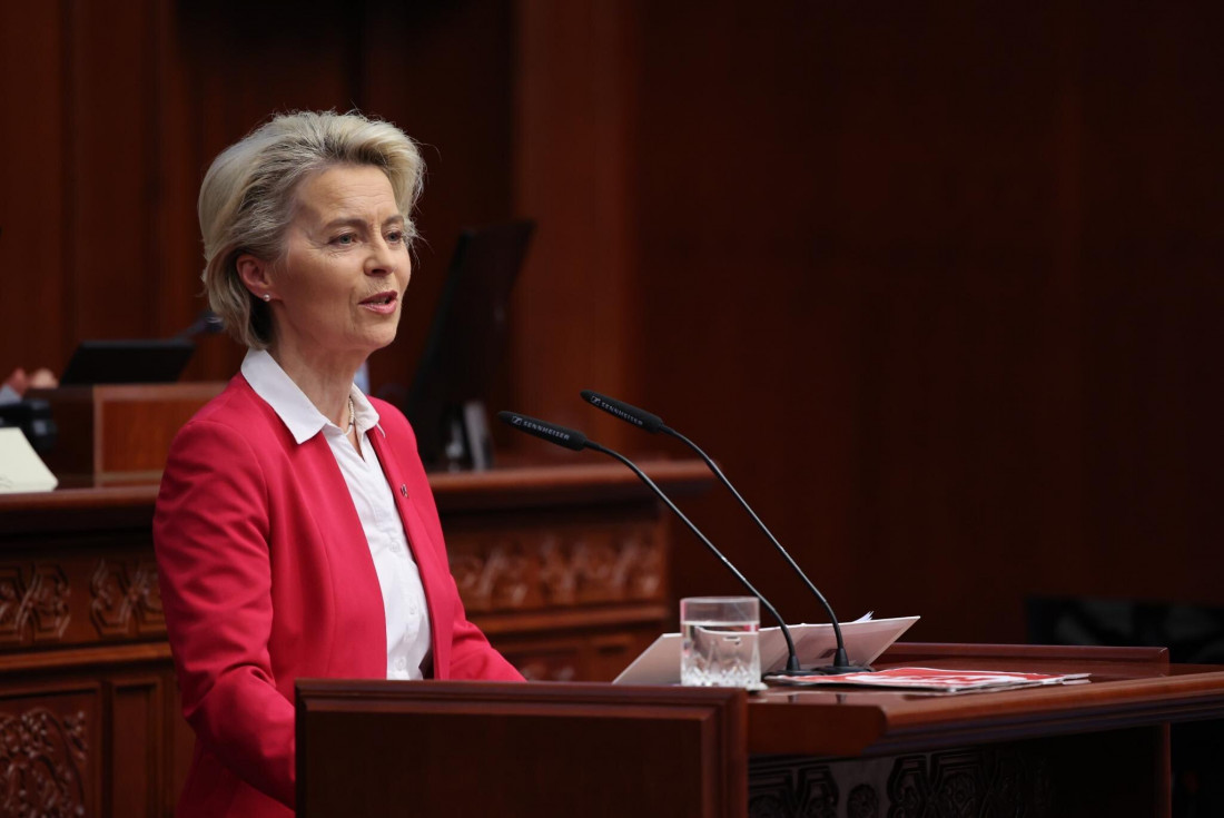 Von der Leyen i Kovačevski: Pravi trenutak za prihvatanje evropskog prijedloga