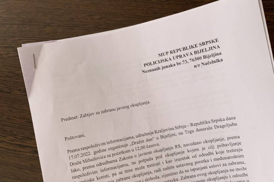 Naša stranka, SDP BiH i NiP traže zabranu okupljanja četnika u Bijeljini