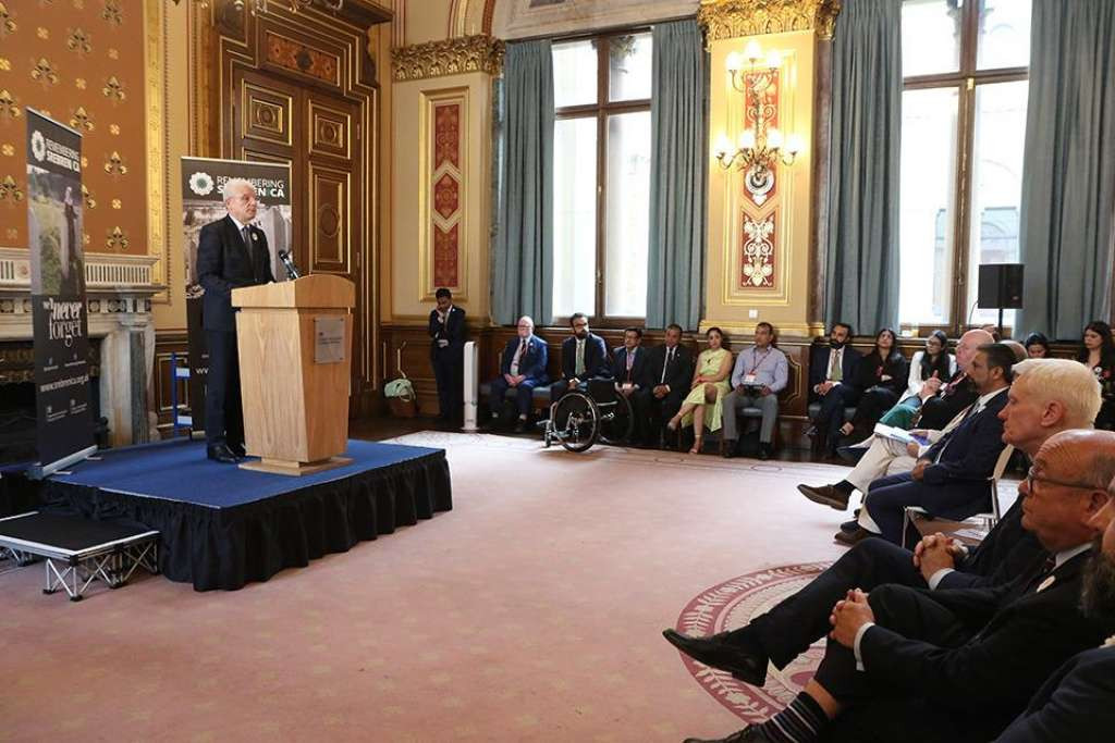 Genocidni režim nikada više ne smije biti gospodar ljudskih sudbina