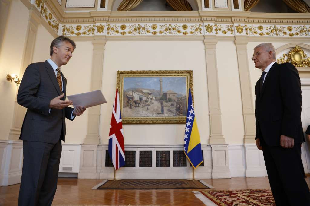 Džaferović i Reilly razgovarali o aktualnoj političkoj situaciji u Bosni i Hercegovini
