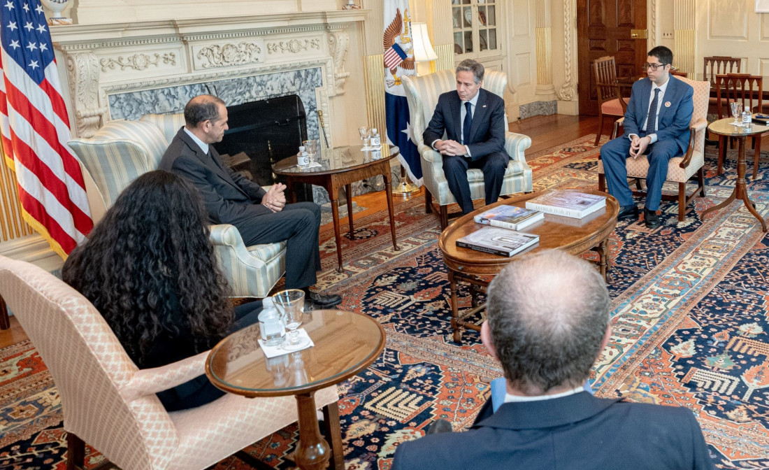 Blinken sa porodicom ubijene novinarke Shireen Abu Akleh