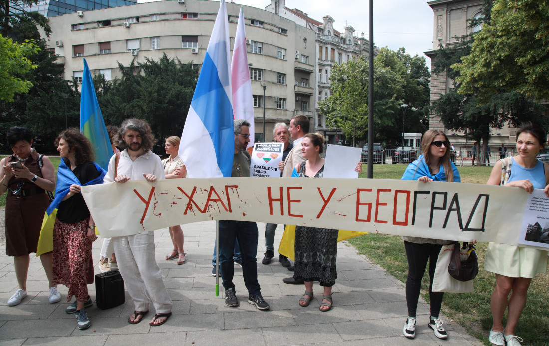 Protest u Beogradu: Velika šteta od dolaska Lavrova