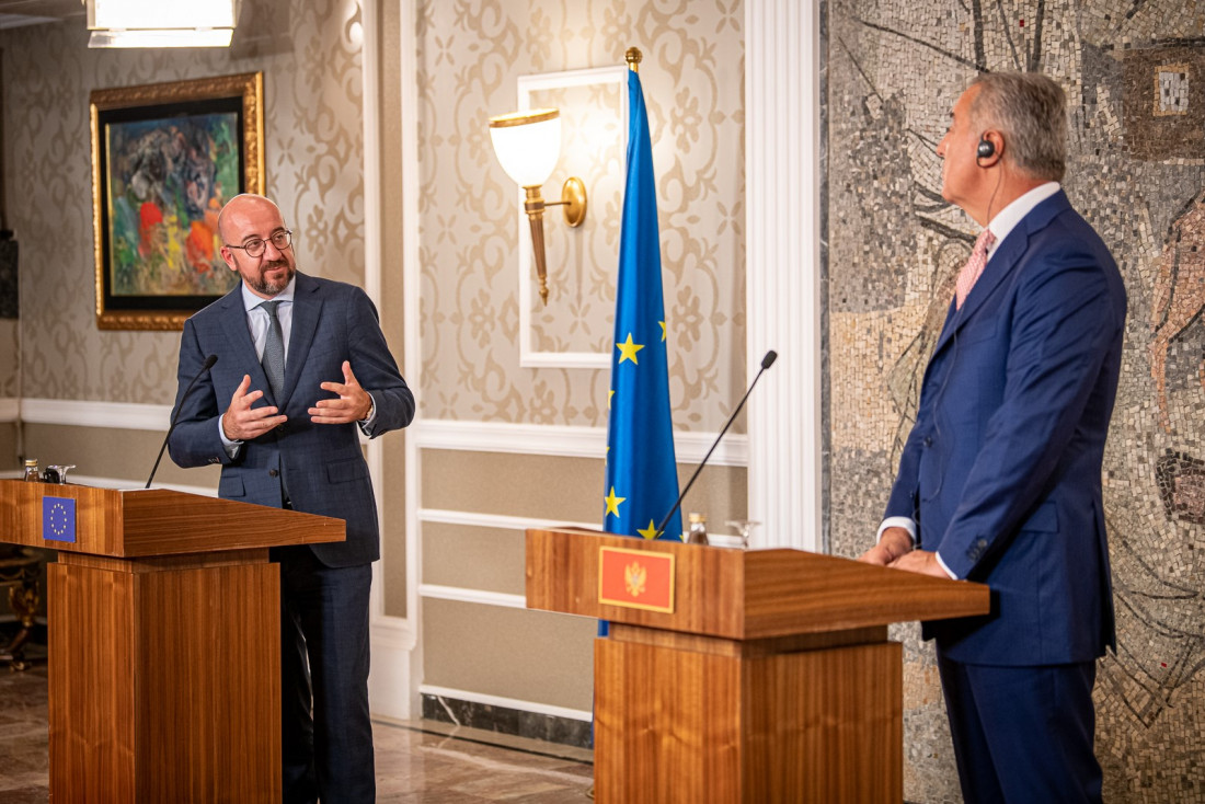 Mišel u Podgorici: Z. Balkan strateški prioritet za EU, sada više nego ikad