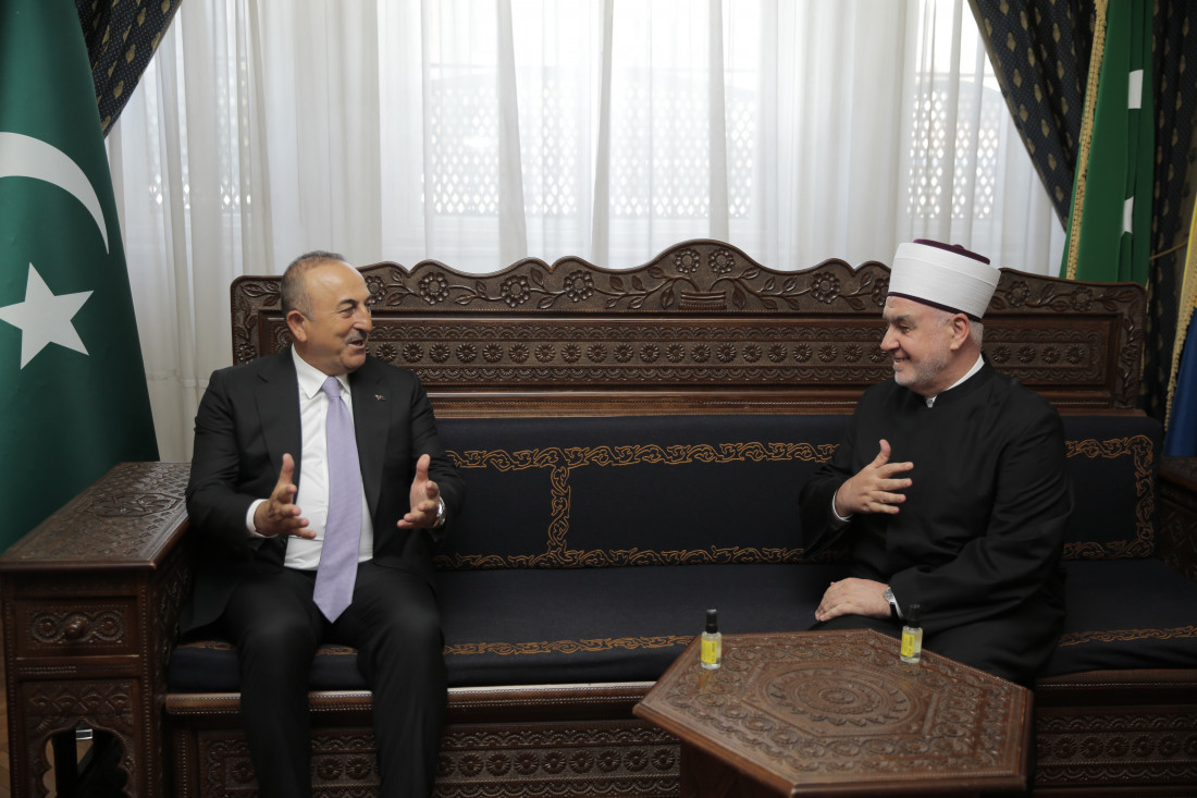 Cavusoglu se u Sarajevu sastao sa reisu-l-ulemom Kavazovićem