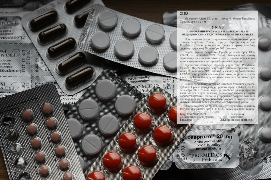 Stupio na snagu Zakon o lijekovima i medicinskim sredstvima RS