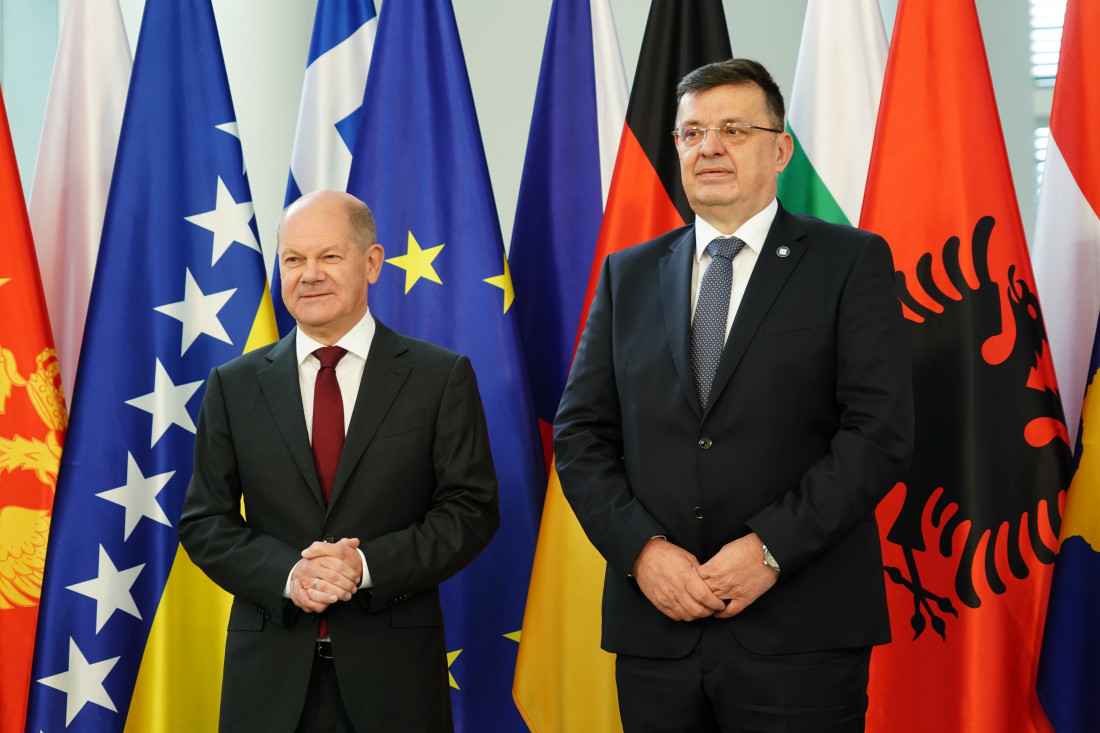 Scholz: Vrijeme je da se prevaziđu unutrašnji konflikti na Zapadnom Balkanu