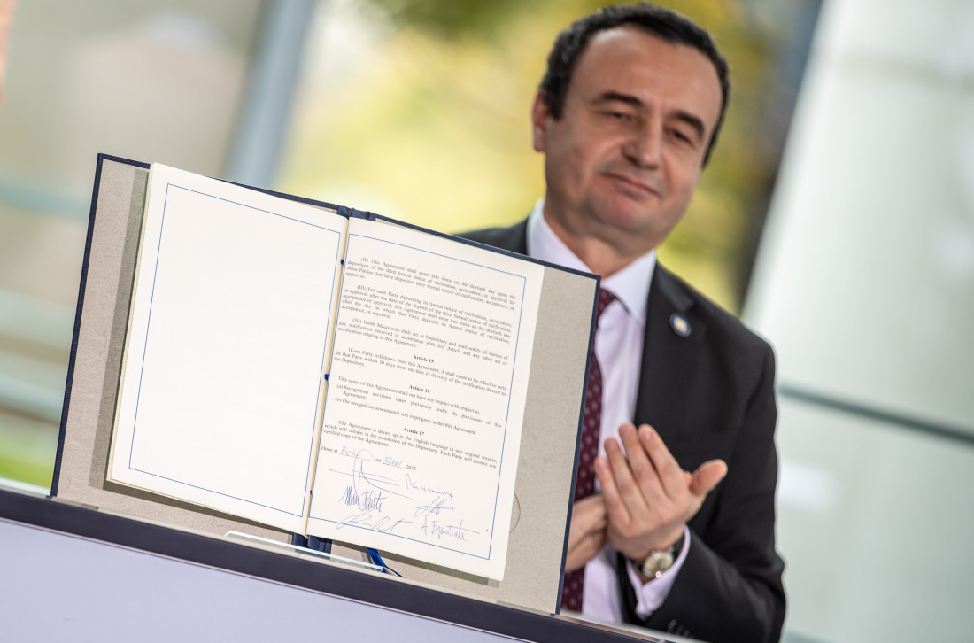 Vlada Kosova i predsjednica Osmani pozdravili sporazume potpisane u okviru Berlinskog procesa