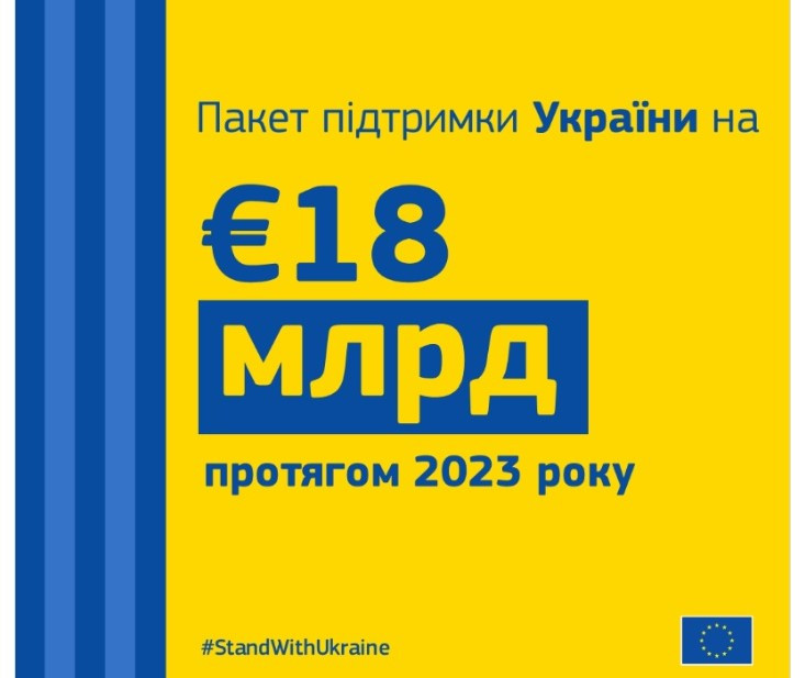 Komisija EU-a nudi Ukrajini pomoć od 18 milijardi eura