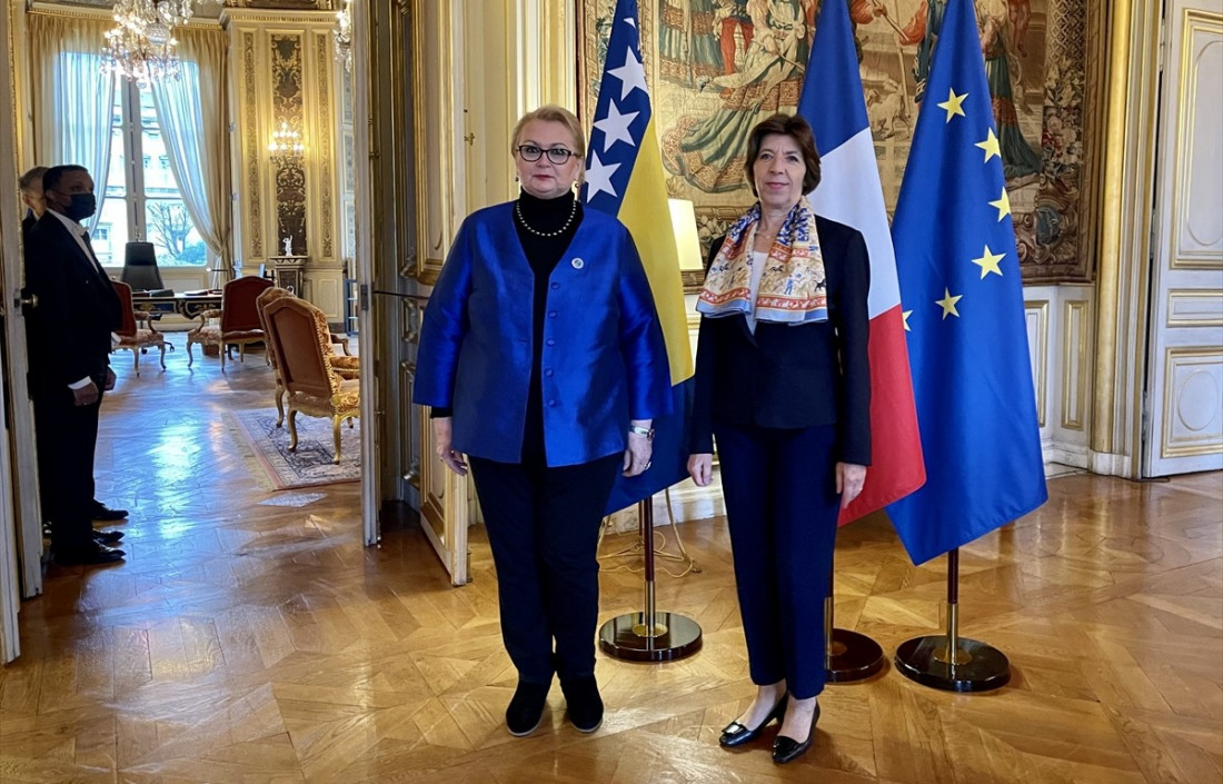 Susret Colonna - Turković: Francuska jedan od najvažnijih saveznika BiH
