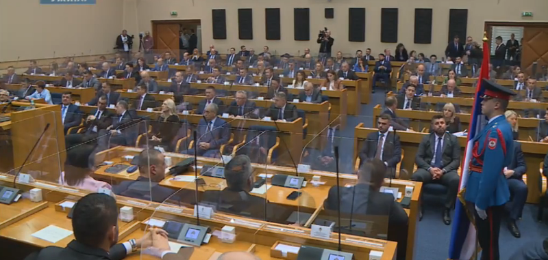 U Banja Luci počela konstitutivna sjednica NSRS