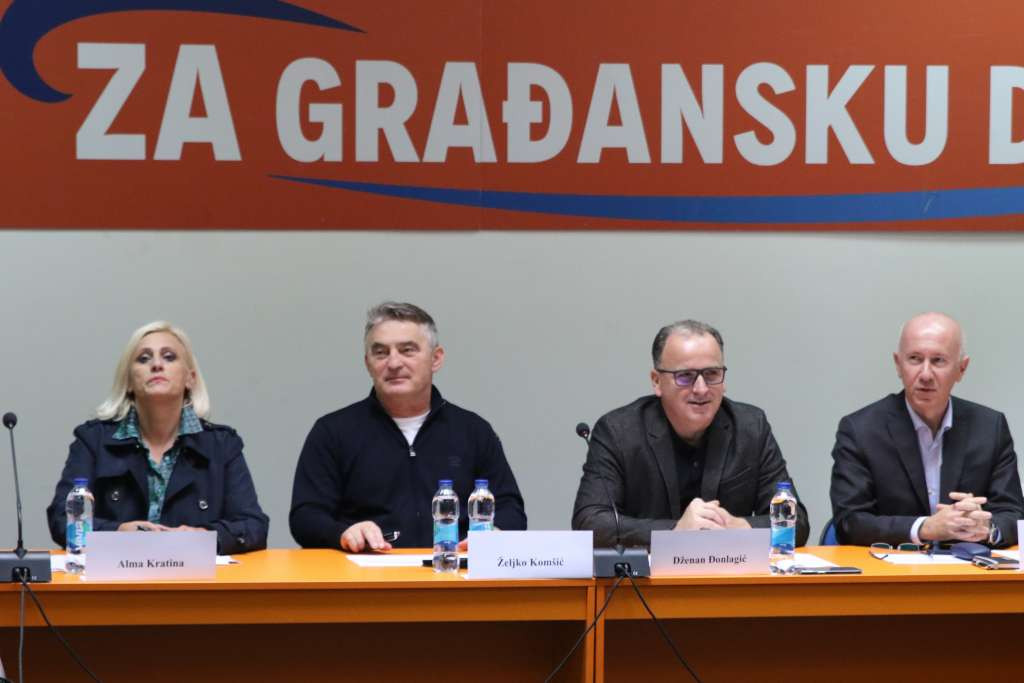 Predsjedništvo DF-a danas nije odlučivalo o koalicionim partnerstvima