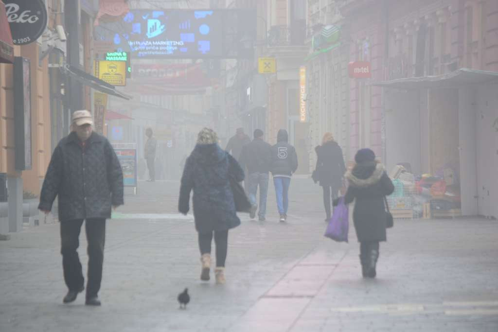Prekoračenje lebdećih čestica skoro na svim mjernim mjestima