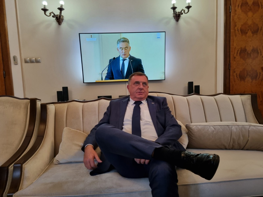 Dodik napustio inauguraciju: Sve što je Komšić rekao je laž