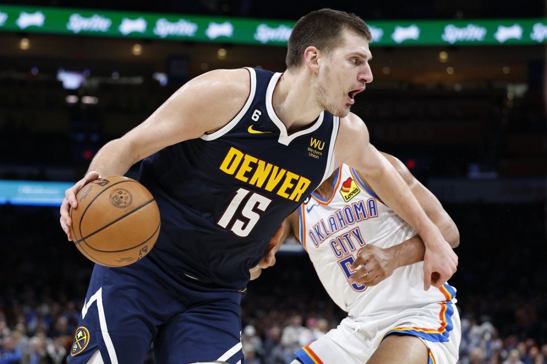 Jokićev rekord sezone u pobjedi Denvera protiv Oklahome