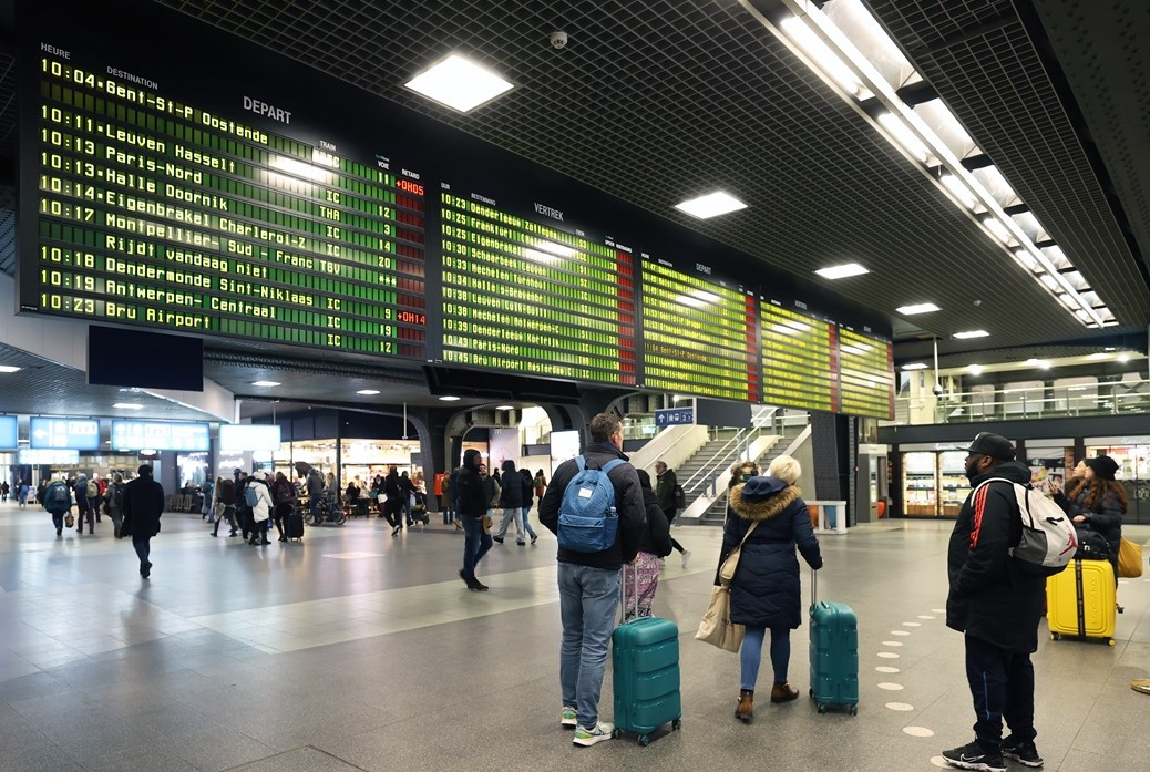 Počeo trodnevni štrajk željezničara u Belgiji