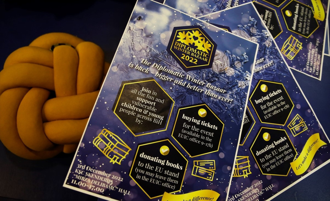 Diplomatski bazar u subotu u Sarajevu: Prihod namijenjen djeci i mladima u stanju potrebe na području BiH