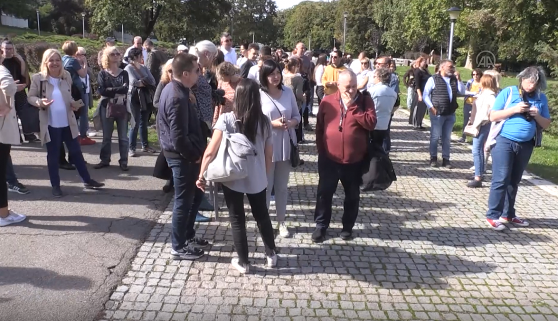 Beograd: Održan skup podrške ženama u Iranu