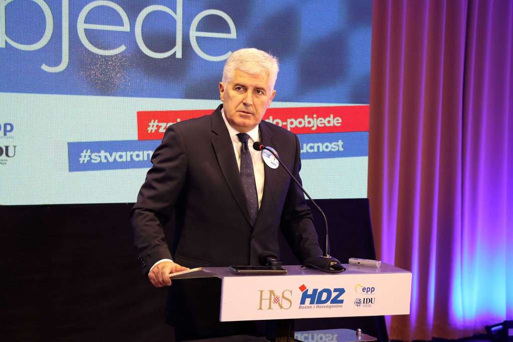 Čović: BiH ne može funkcionirati bez Hrvata kao jednakopravnog naroda