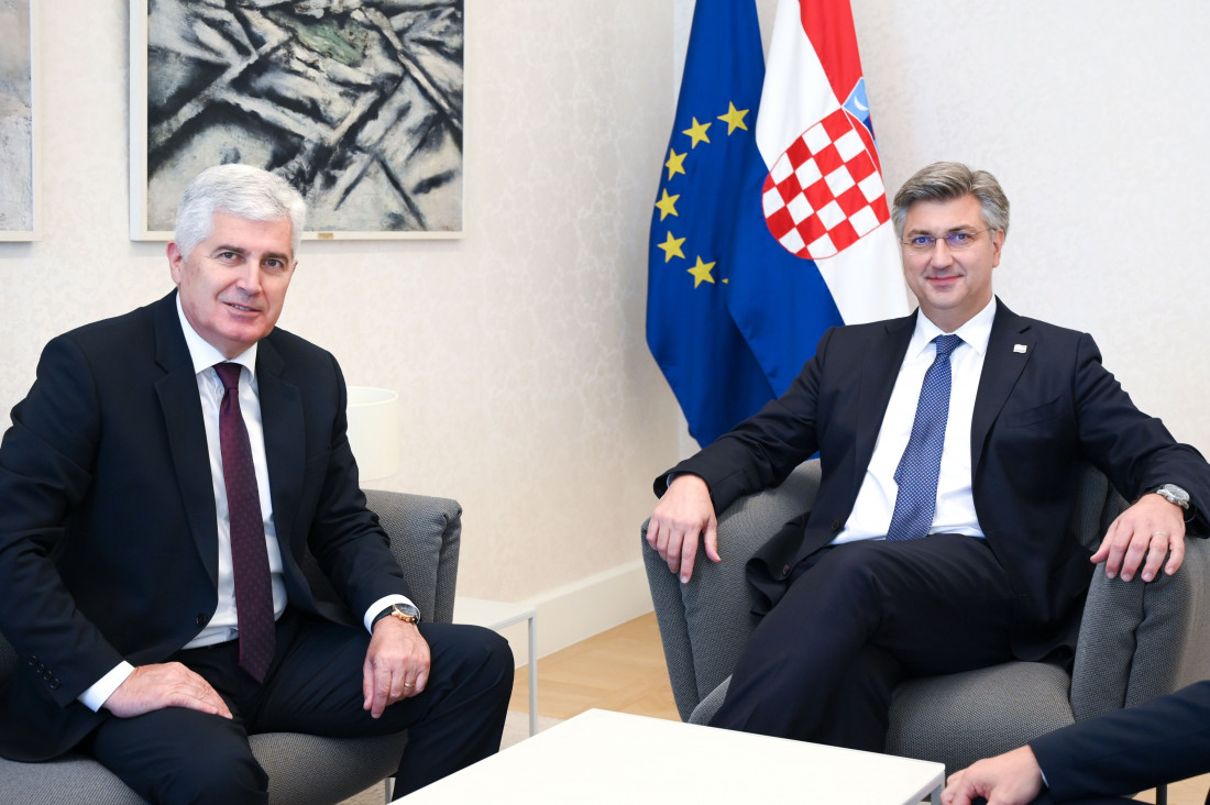 Plenković se sastao s Čovićem: Formirati vlast na svim razinama