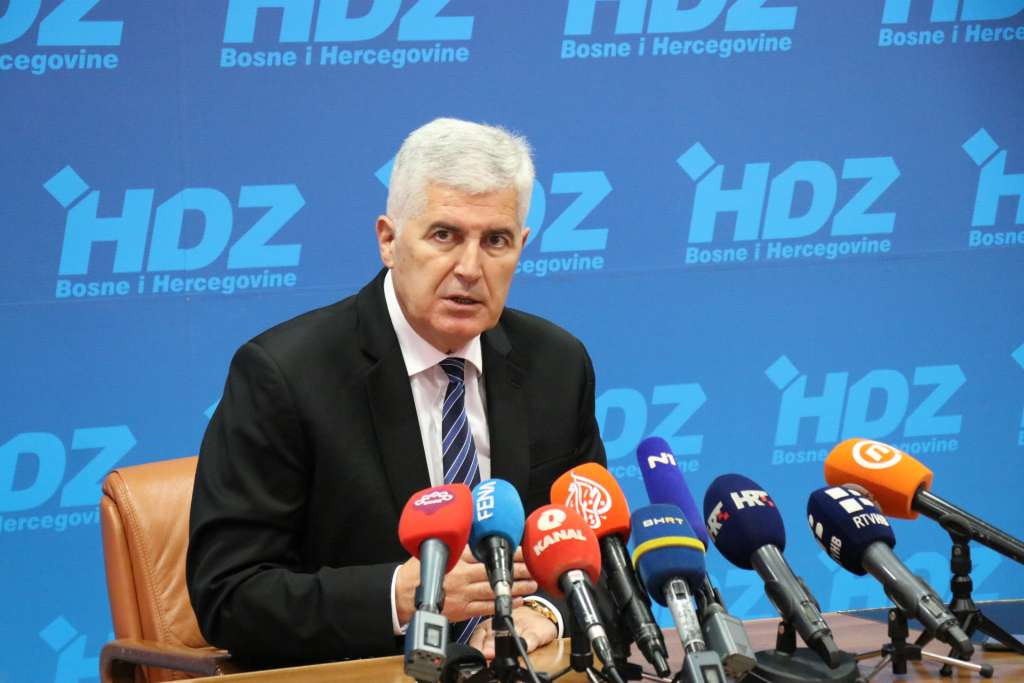 Čović: Treba osporiti i legalnost i legitimitet Željka Komšića