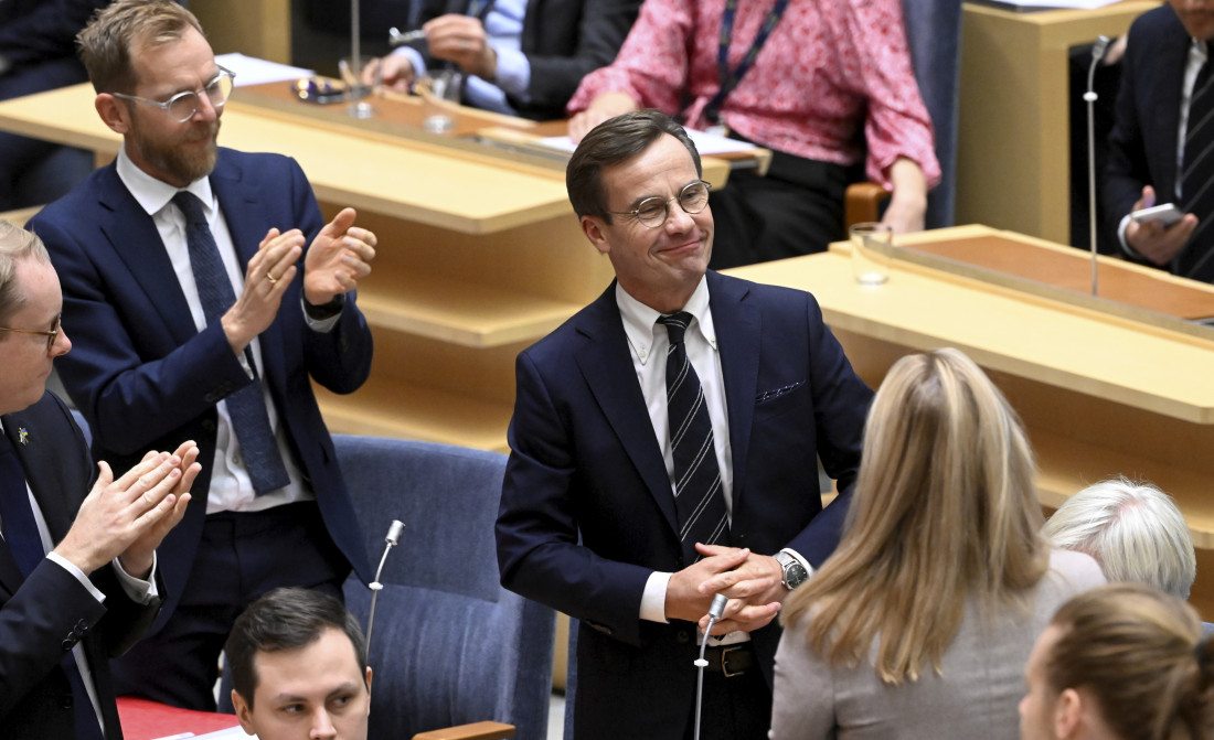 Ulf Kristersson izabran za premijera Švedske