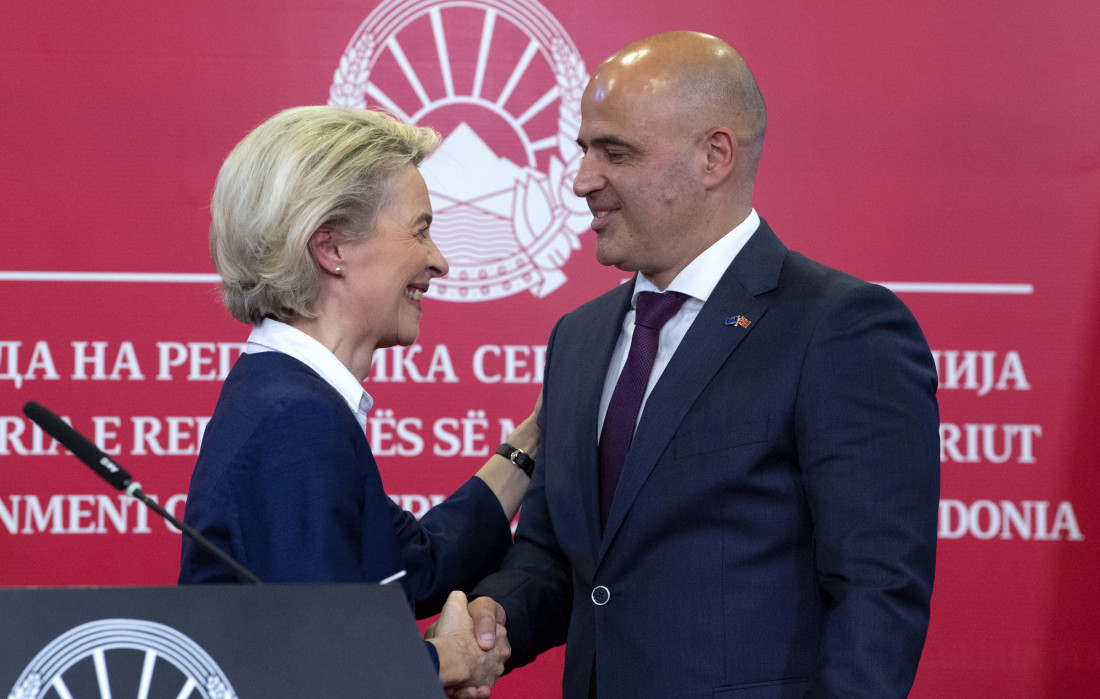 Von der Leyen u Skoplju: Potpisan sporazum o Frontexu